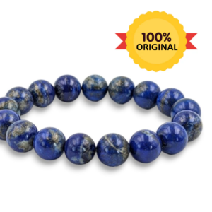 Lapis Lazuli Round Beads Bracelet