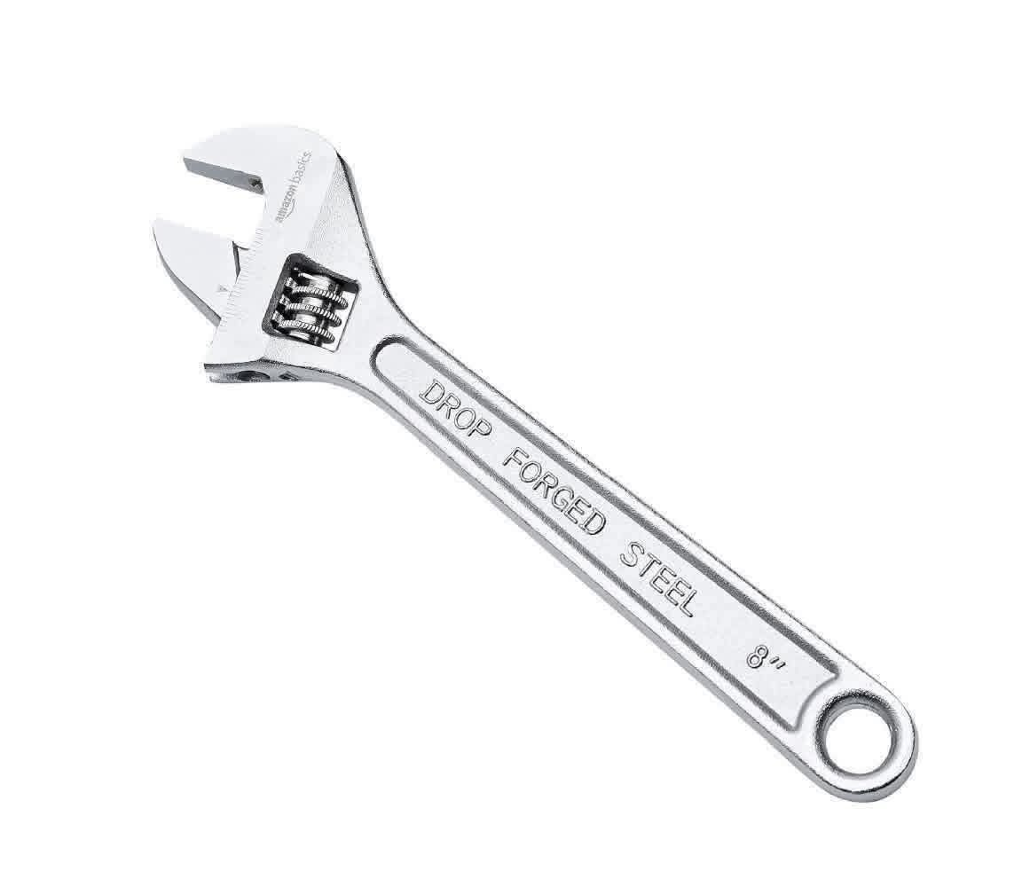 Adjustable Wrench – 10 Inch (Chrome Finish)